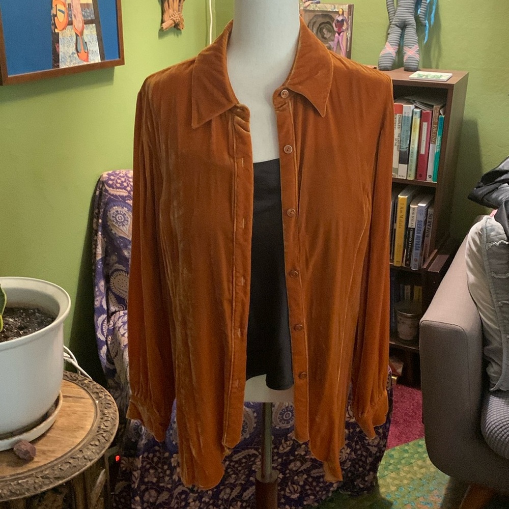 Beautiful Coldwater Creek Velvet Blazer